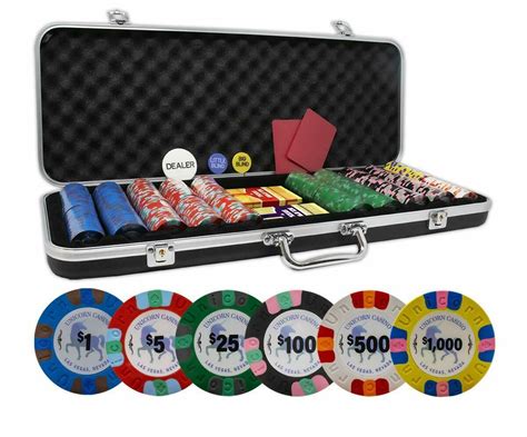 poker chip set 500